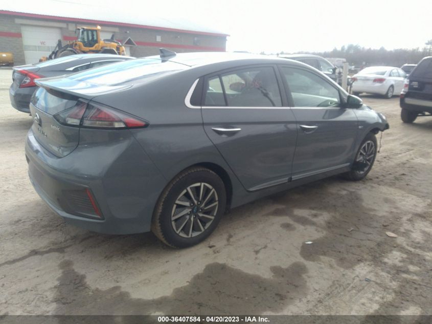 2020 HYUNDAI IONIQ ELECTRIC LIMITED - KMHC85LJ3LU071578