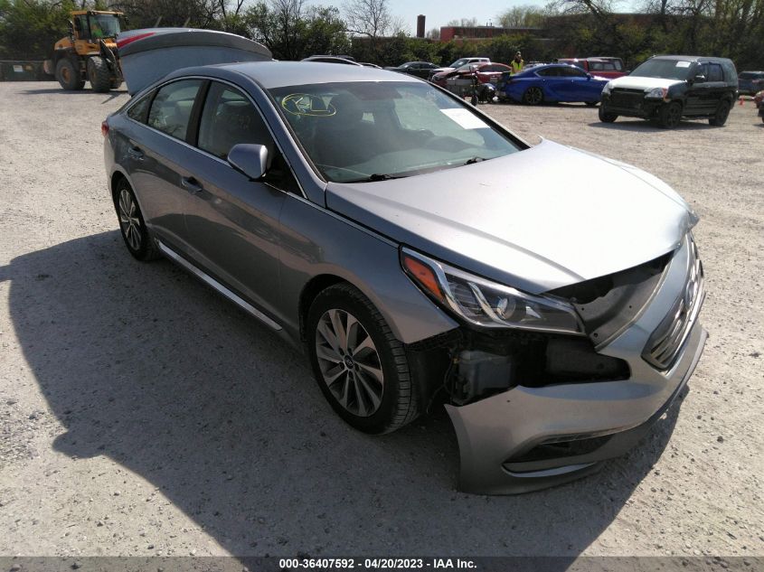 2017 HYUNDAI SONATA SPORT - 5NPE34AF0HH558758