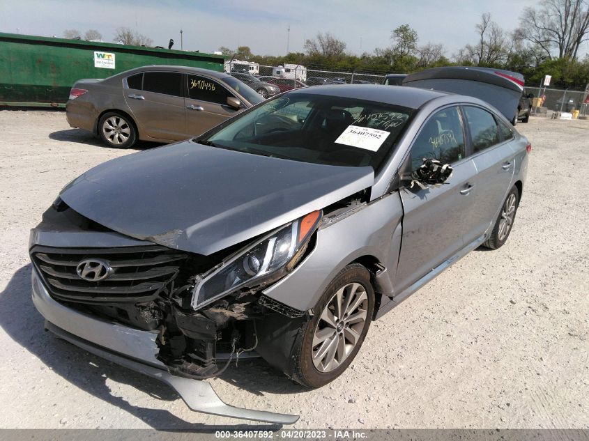 2017 HYUNDAI SONATA SPORT - 5NPE34AF0HH558758