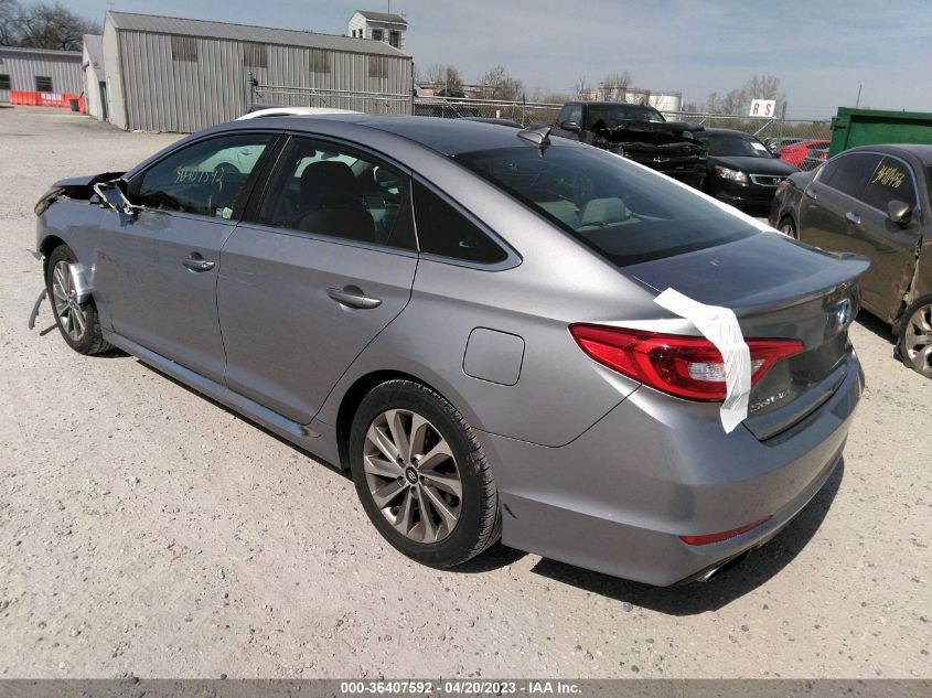 2017 HYUNDAI SONATA SPORT - 5NPE34AF0HH558758