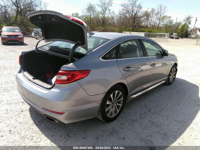 2017 HYUNDAI SONATA SPORT - 5NPE34AF0HH558758