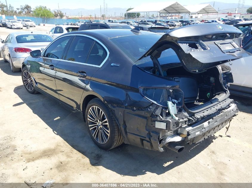 2019 BMW 5 SERIES 530E IPERFORMANCE - WBAJA9C57KB393416