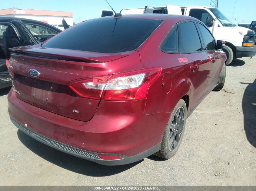 2014 FORD FOCUS SE - 1FADP3F24EL437132