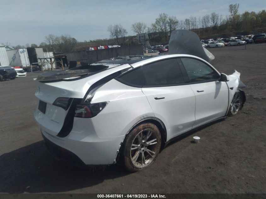 2021 TESLA MODEL Y LONG RANGE - 5YJYGDEE6MF243944