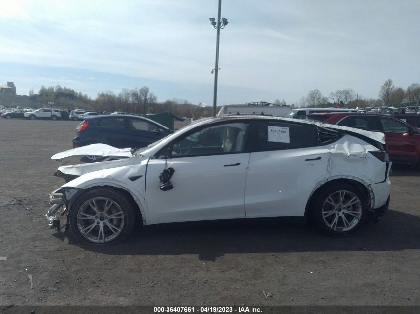 2021 TESLA MODEL Y LONG RANGE - 5YJYGDEE6MF243944