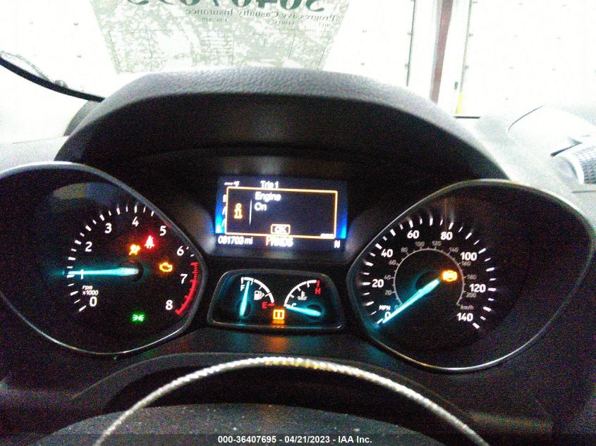 2017 FORD ESCAPE SE - 1FMCU9G9XHUD93676