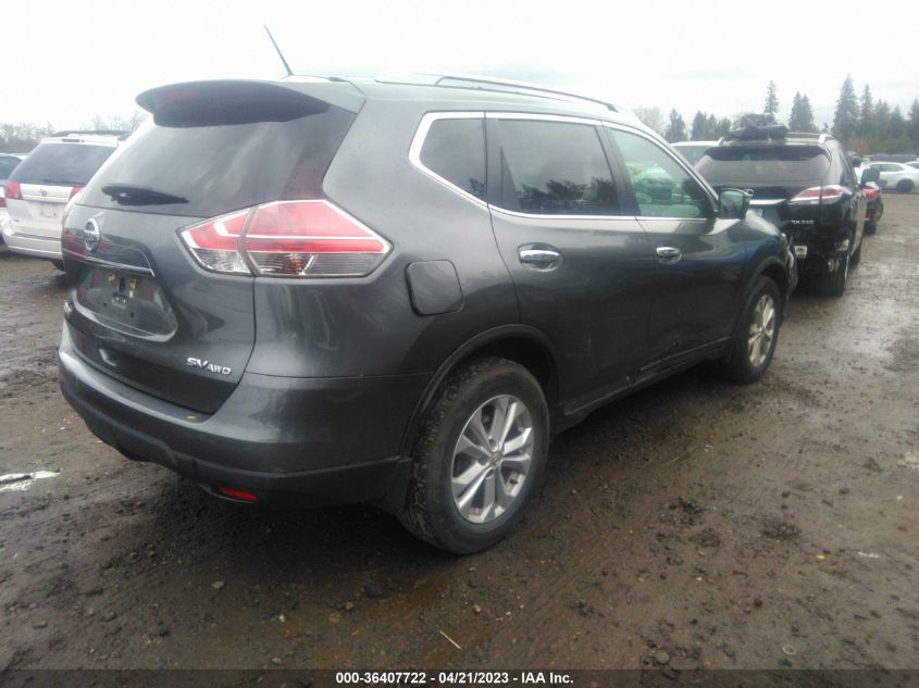 2016 NISSAN ROGUE SV/SL/S - 5N1AT2MV9GC857144