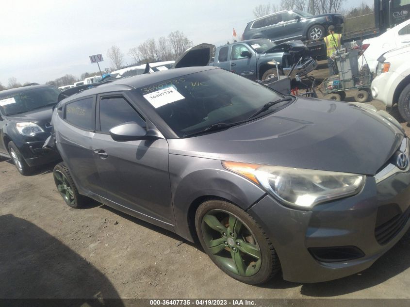 2013 HYUNDAI VELOSTER W/BLACK INT - KMHTC6AD3DU167309