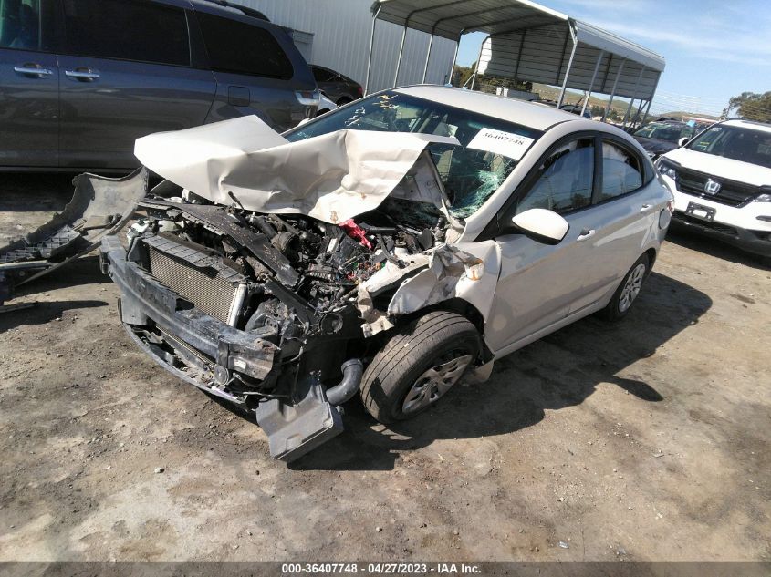 2016 HYUNDAI ACCENT SE - KMHCT4AE6GU109471