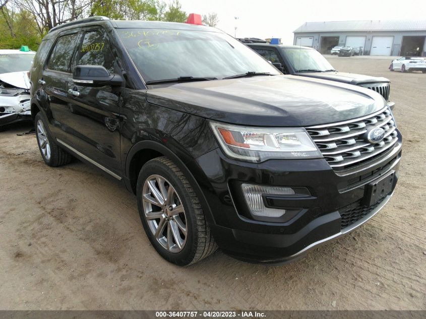 2017 FORD EXPLORER LIMITED - 1FM5K8F8XHGC34169