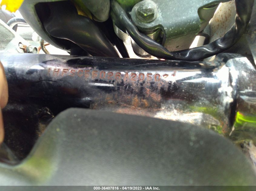 2006 HONDA VTX1300 C 1HFSC55026A205091