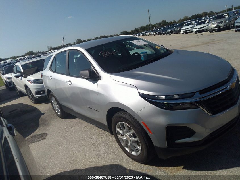 2022 CHEVROLET EQUINOX LS - 3GNAXHEV1NS174170