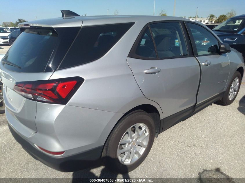 2022 CHEVROLET EQUINOX LS - 3GNAXHEV1NS174170
