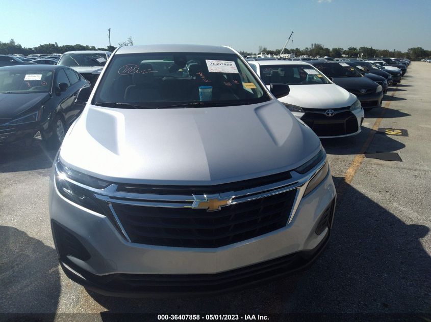 2022 CHEVROLET EQUINOX LS - 3GNAXHEV1NS174170