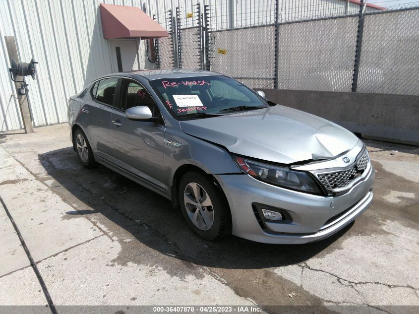 2015 KIA OPTIMA HYBRID - KNAGM4AD8F5088512