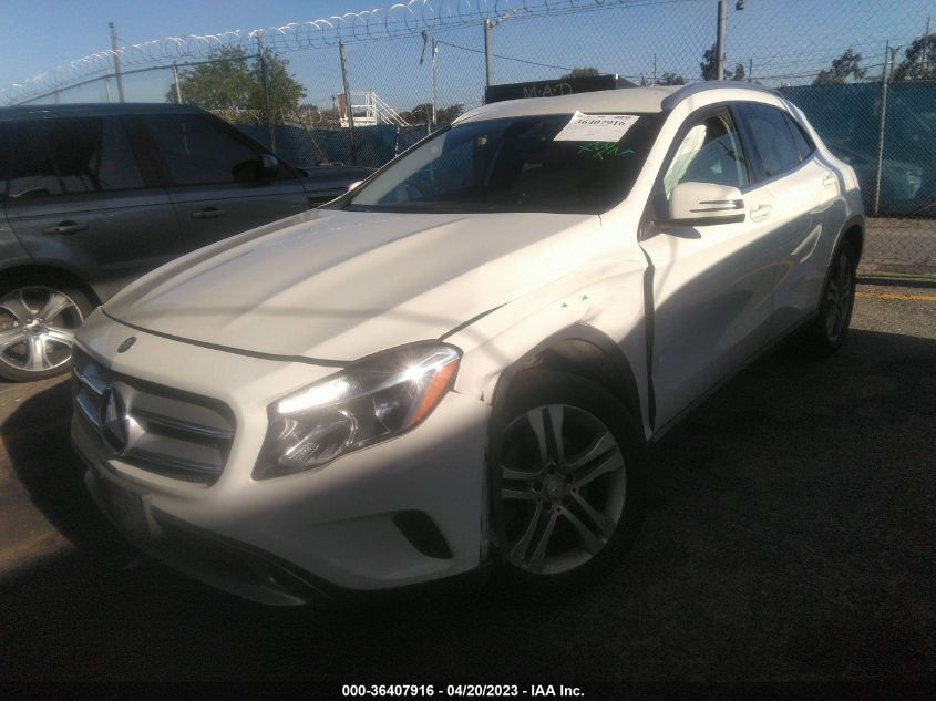 2015 MERCEDES-BENZ GLA-CLASS GLA 250 - WDCTG4EBXFJ122744