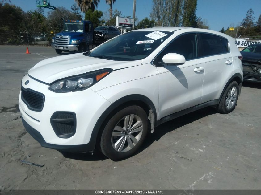 2018 KIA SPORTAGE LX - KNDPM3AC8J7343564