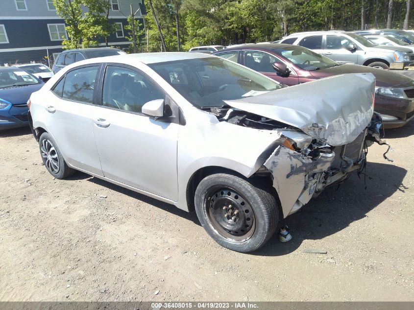 2016 TOYOTA COROLLA LE - 2T1BURHE0GC700649