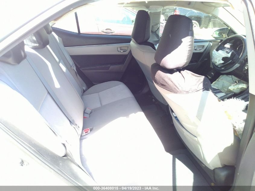 2016 TOYOTA COROLLA LE - 2T1BURHE0GC700649