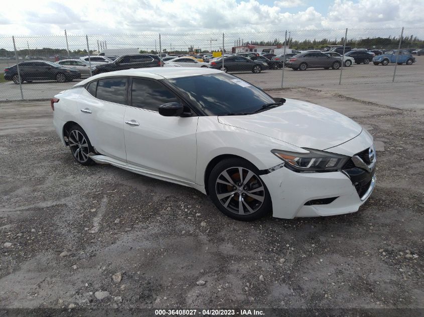 2016 NISSAN MAXIMA 3.5 S - 1N4AA6AP3GC905444