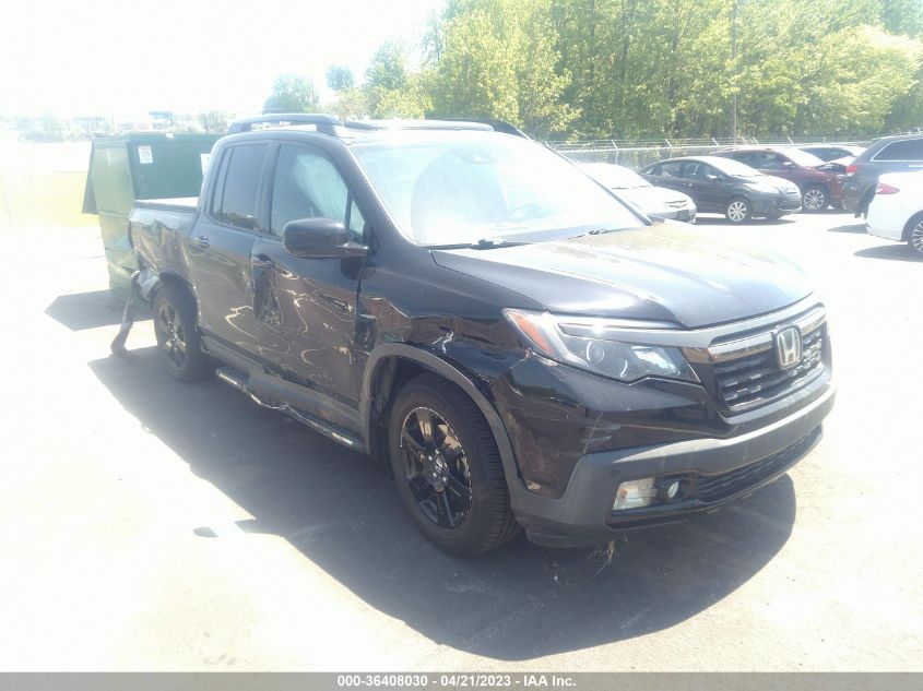 2017 HONDA RIDGELINE BLACK EDITION - 5FPYK3F80HB030647