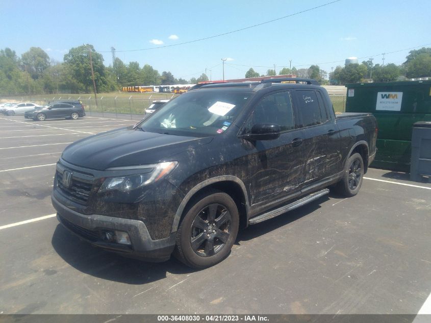2017 HONDA RIDGELINE BLACK EDITION - 5FPYK3F80HB030647