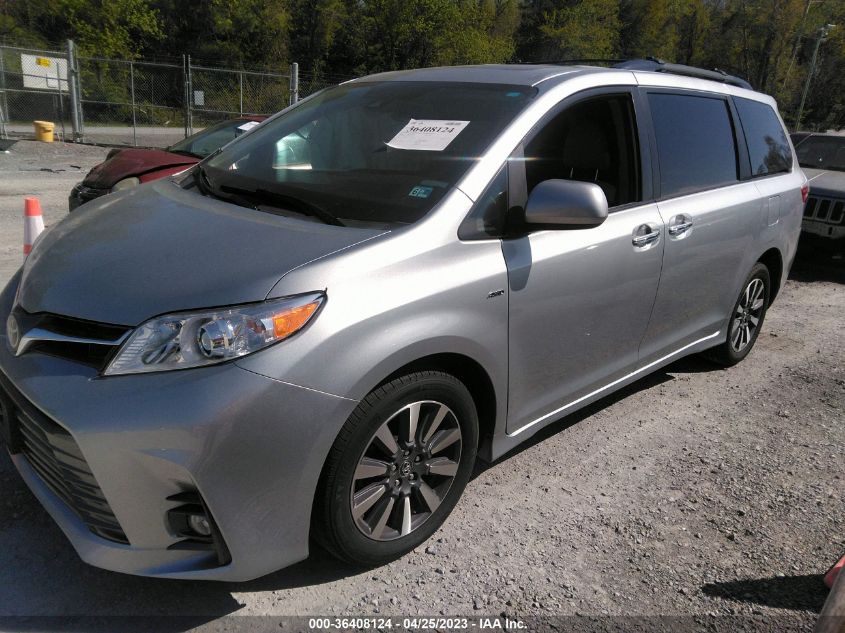 2020 TOYOTA SIENNA XLE - 5TDDZ3DC9LS236712