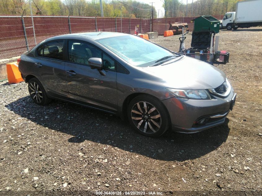 2015 HONDA CIVIC SEDAN EX-L - 19XFB2F9XFE223474