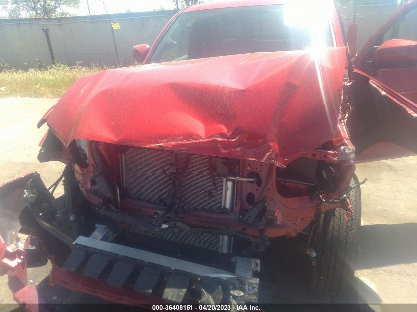 2022 TOYOTA TACOMA 2WD SR/SR5 - 3TYRX5GN3NT064947