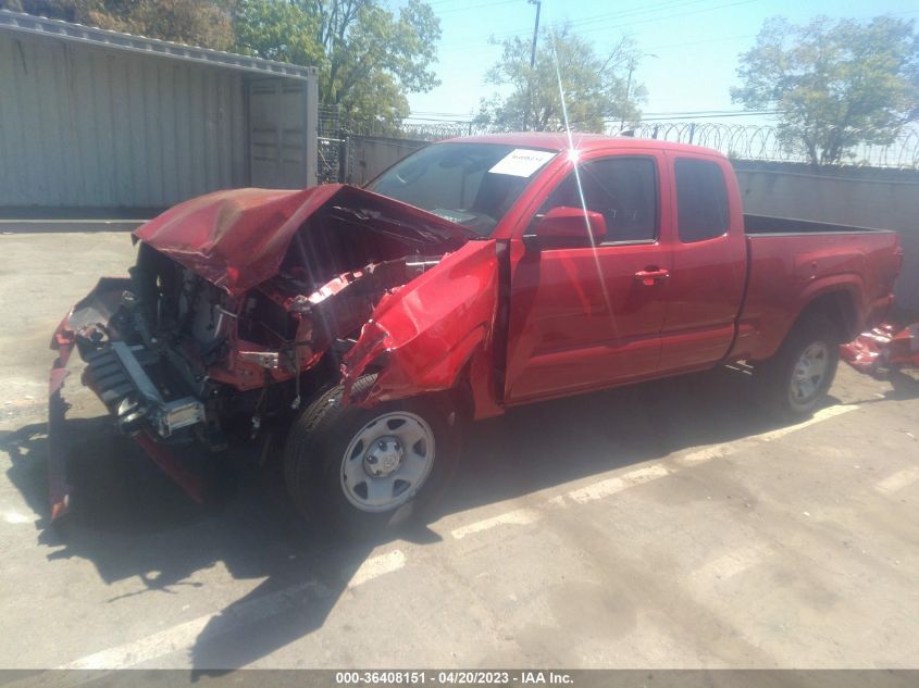 2022 TOYOTA TACOMA 2WD SR/SR5 - 3TYRX5GN3NT064947