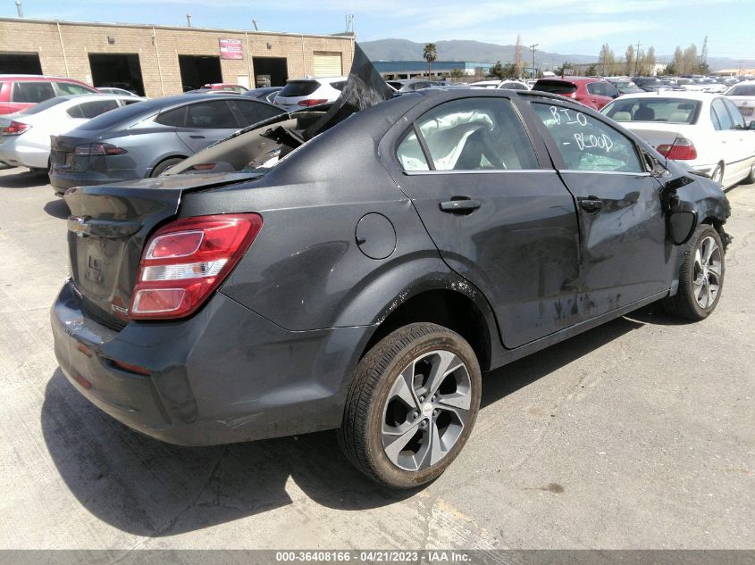 2018 CHEVROLET SONIC PREMIER - 1G1JF5SB8J4132067