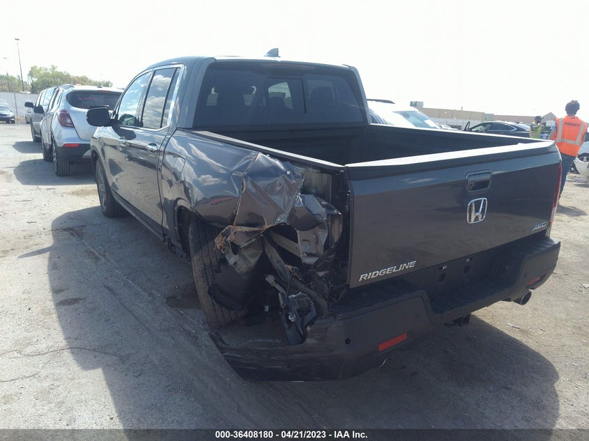 VIN 5FPYK3F71NB021863 2022 HONDA RIDGELINE RTL-E