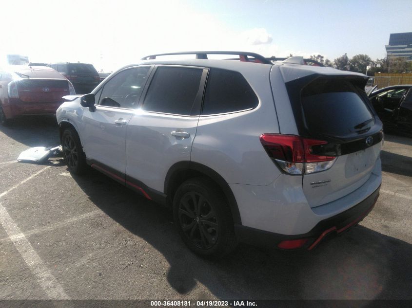 2022 SUBARU FORESTER SPORT - JF2SKAJCXNH431909