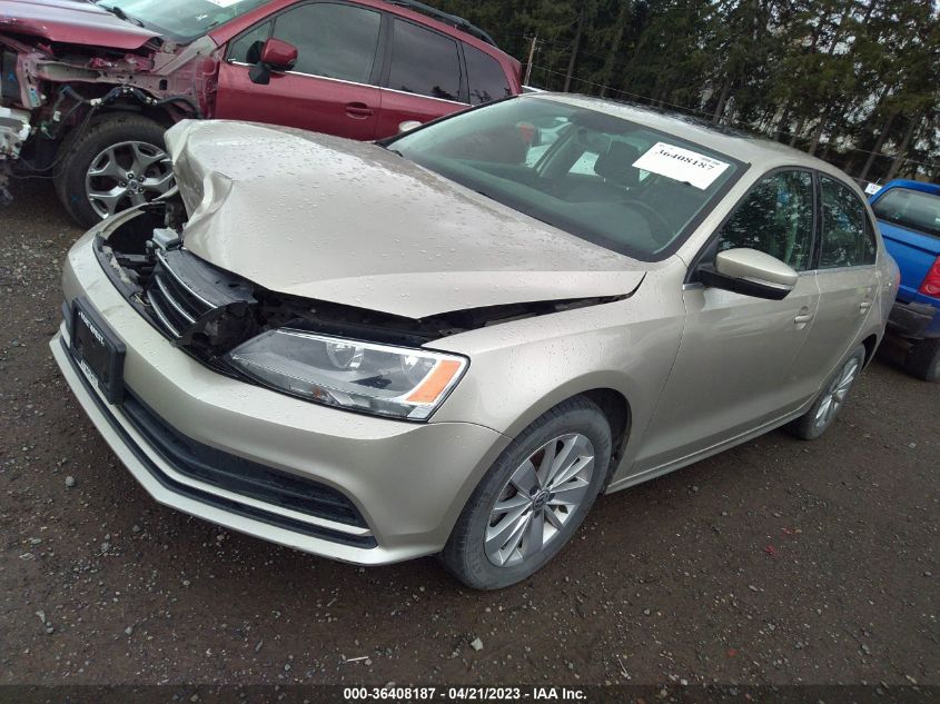 2015 VOLKSWAGEN JETTA SEDAN 2.0L TDI SE - 3VWLA7AJXFM246695