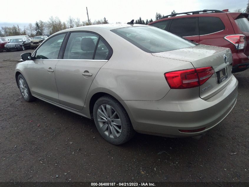 2015 VOLKSWAGEN JETTA SEDAN 2.0L TDI SE - 3VWLA7AJXFM246695