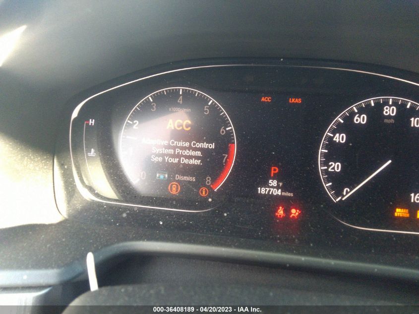 2018 HONDA ACCORD SEDAN LX 1.5T - 1HGCV1F15JA047865