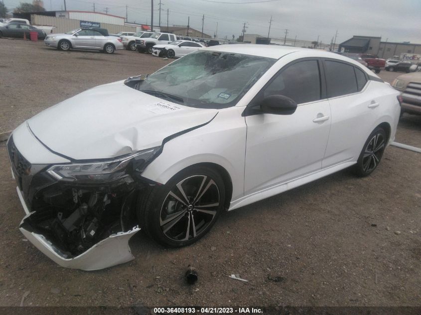 2022 NISSAN SENTRA SR - 3N1AB8DVXNY315553