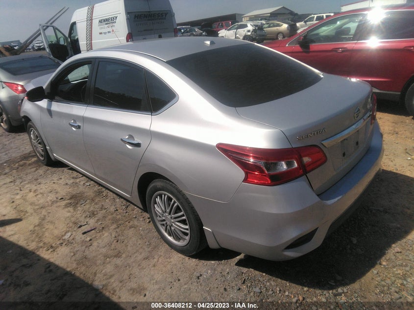 VIN 3N1AB7AP0HL720015 2017 NISSAN SENTRA SV