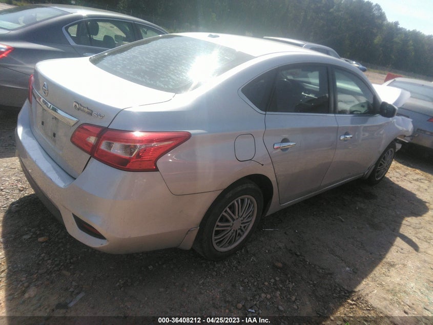 VIN 3N1AB7AP0HL720015 2017 NISSAN SENTRA SV