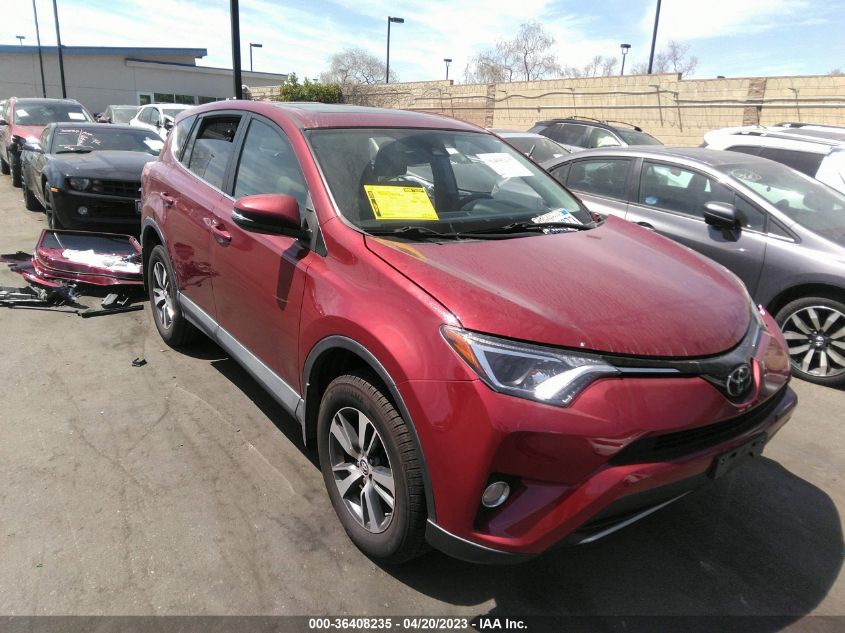2018 TOYOTA RAV4 XLE - 2T3WFREV7JW454292