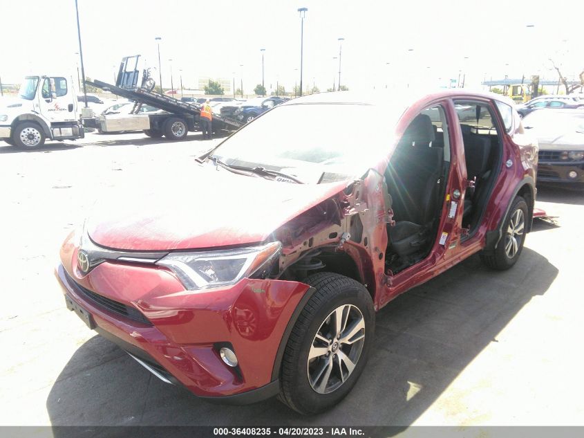 2018 TOYOTA RAV4 XLE - 2T3WFREV7JW454292