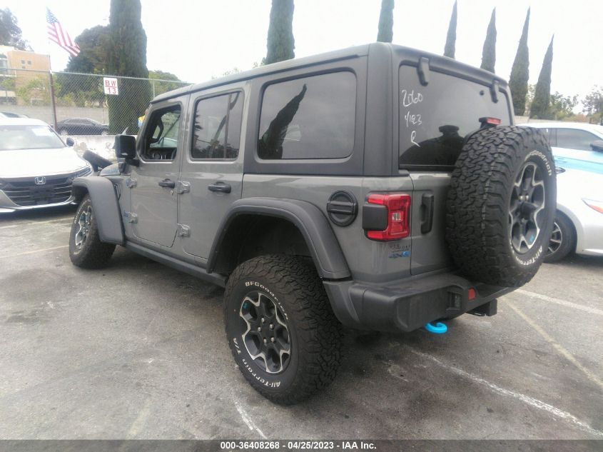 2022 JEEP WRANGLER 4XE UNLIMITED RUBICON 1C4JJXR67NW116382