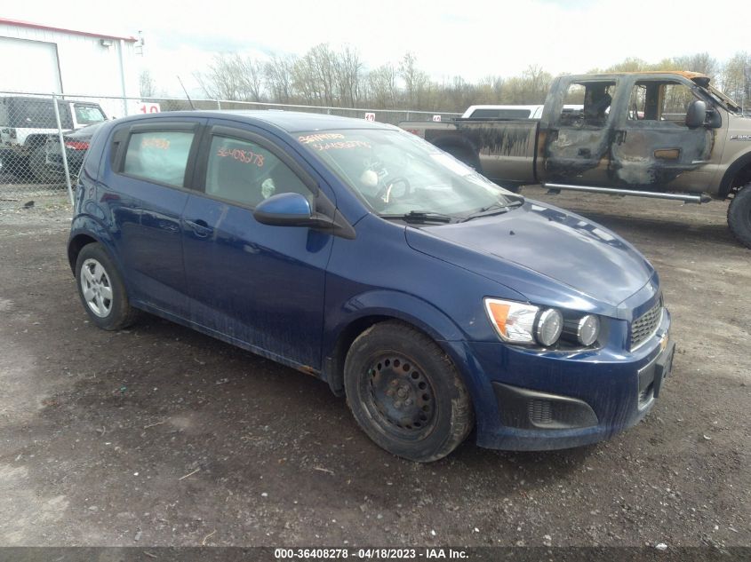 2013 CHEVROLET SONIC LS - 1G1JA6SG3D4174344