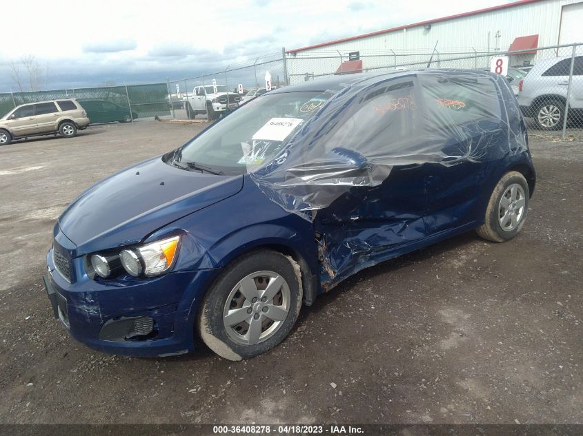 2013 CHEVROLET SONIC LS - 1G1JA6SG3D4174344