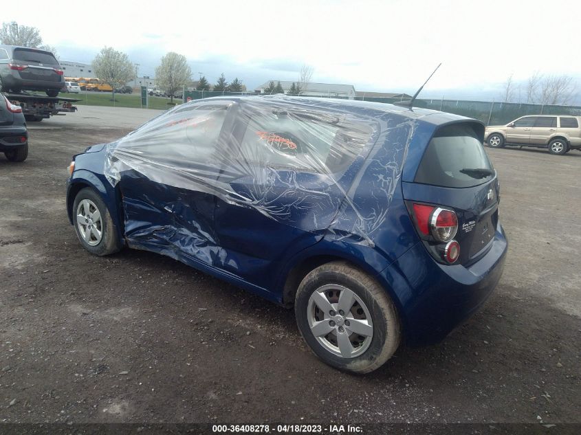 2013 CHEVROLET SONIC LS - 1G1JA6SG3D4174344