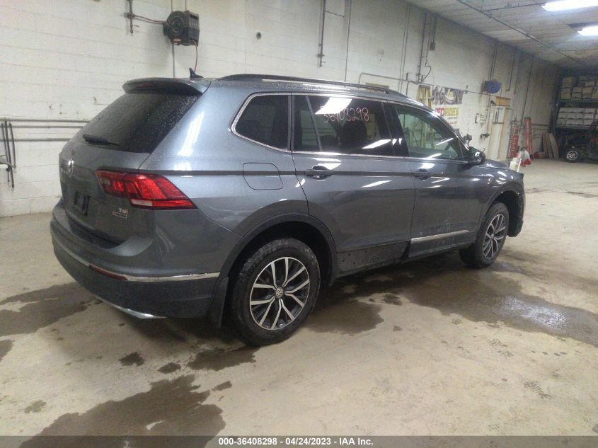 2018 VOLKSWAGEN TIGUAN SE - 3VV2B7AX4JM190098