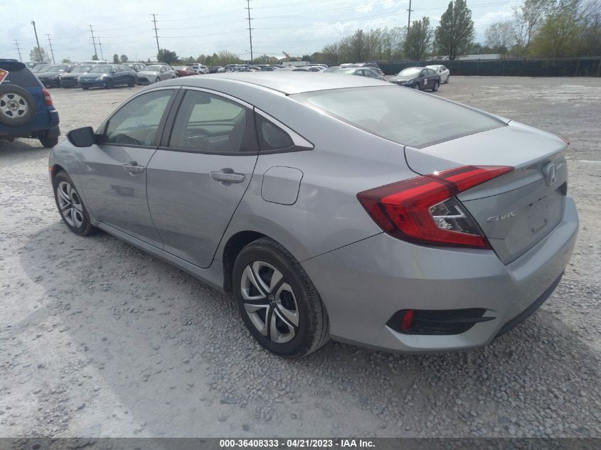 2018 HONDA CIVIC SEDAN LX - 19XFC2F53JE040758