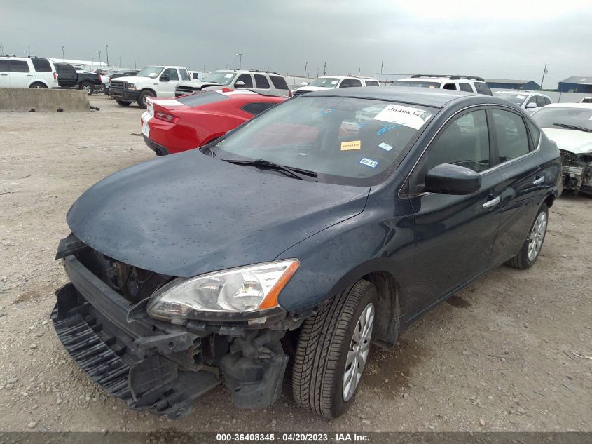 2014 NISSAN SENTRA S/FE+ S/SV/FE+ SV/SR/SL - 1N4AB7AP9EN854830