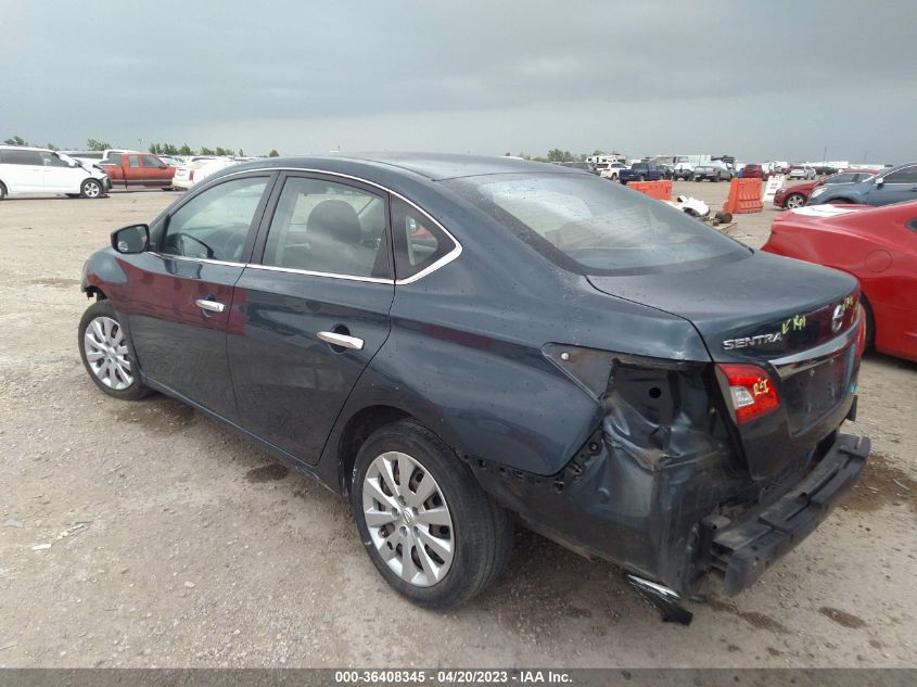 2014 NISSAN SENTRA S/FE+ S/SV/FE+ SV/SR/SL - 1N4AB7AP9EN854830