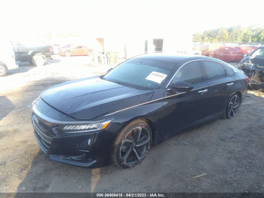 2021 HONDA ACCORD SEDAN SPORT - 1HGCV1F31MA110157